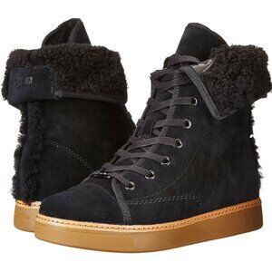 Coach Ramsey Suede Winter Ankle Boots